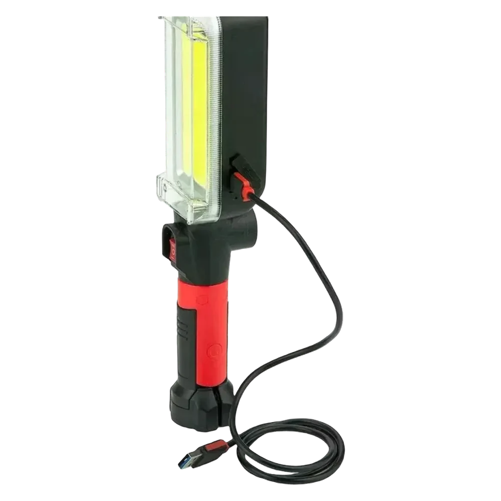 Лампа BL-8859B заряджається через USB-кабель, підключений збоку панелі
