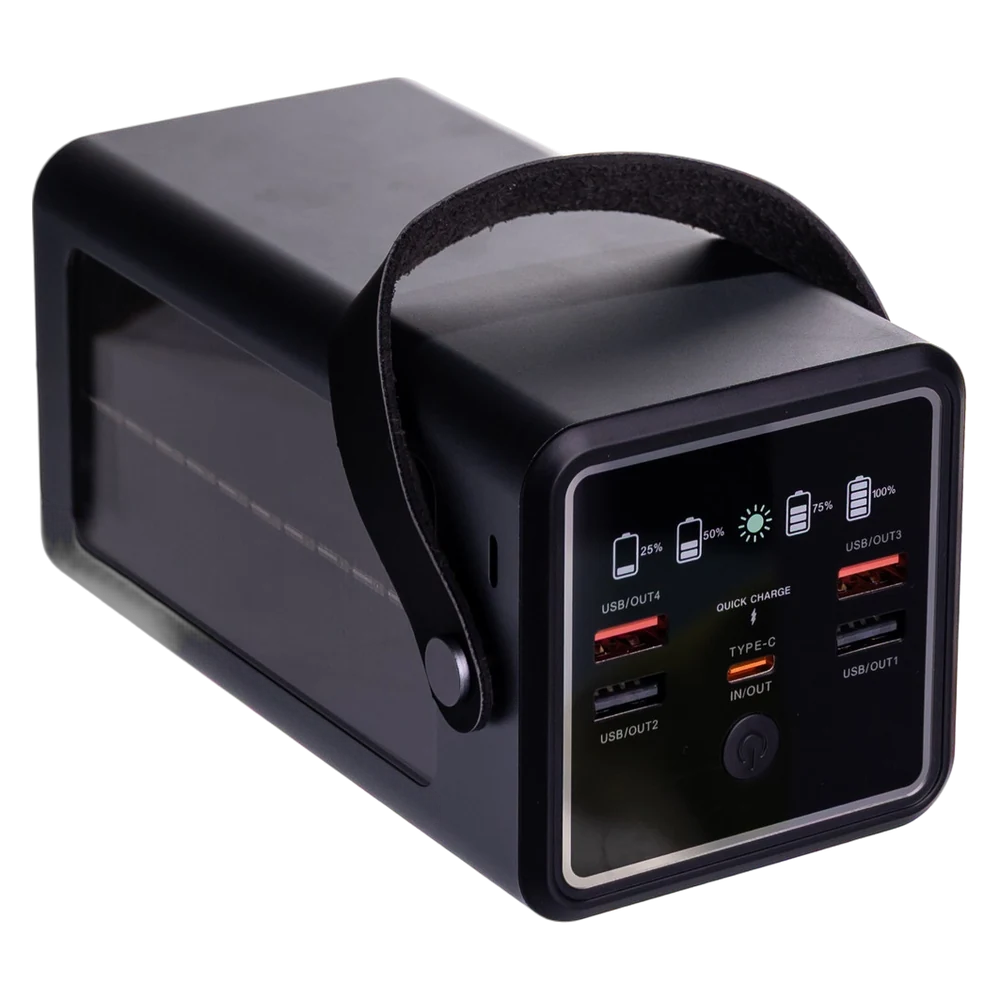 Панель роз’ємів Levino N-40: чотири USB-A і Type-C