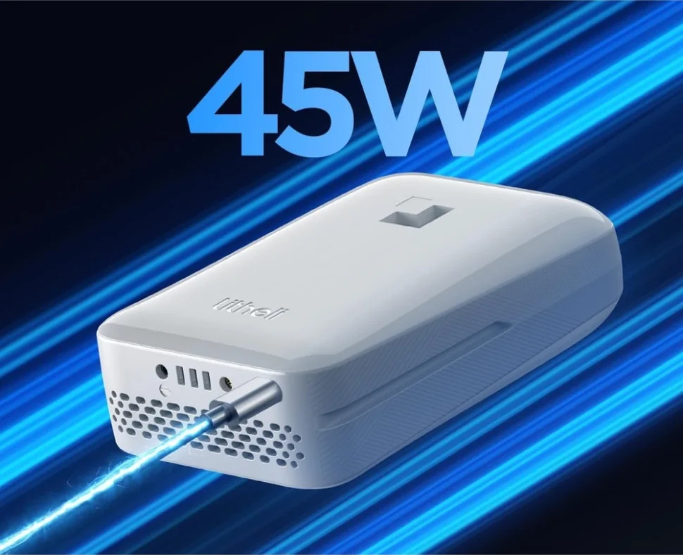Litheli SE з портом USB-C на 45 Вт