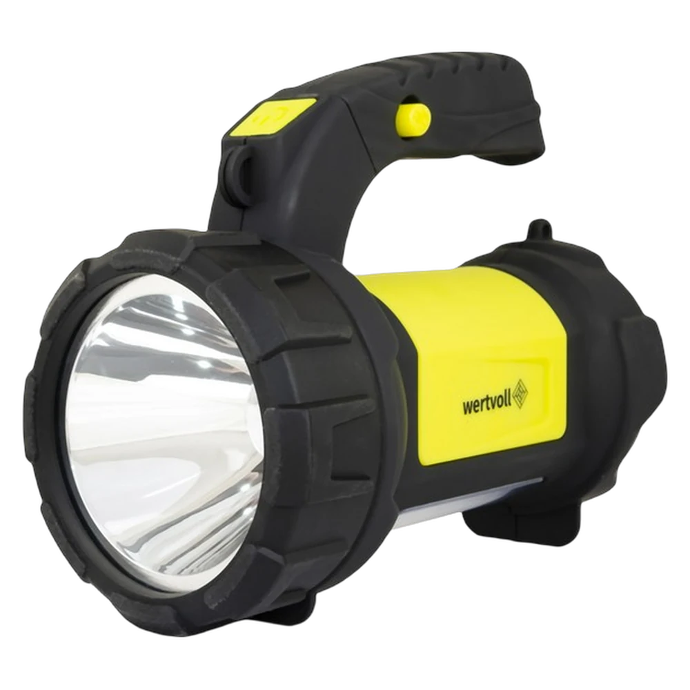 WERTVOLL RX-8010 спереду: великий рефлектор прожектора з CREE-світлодіодом